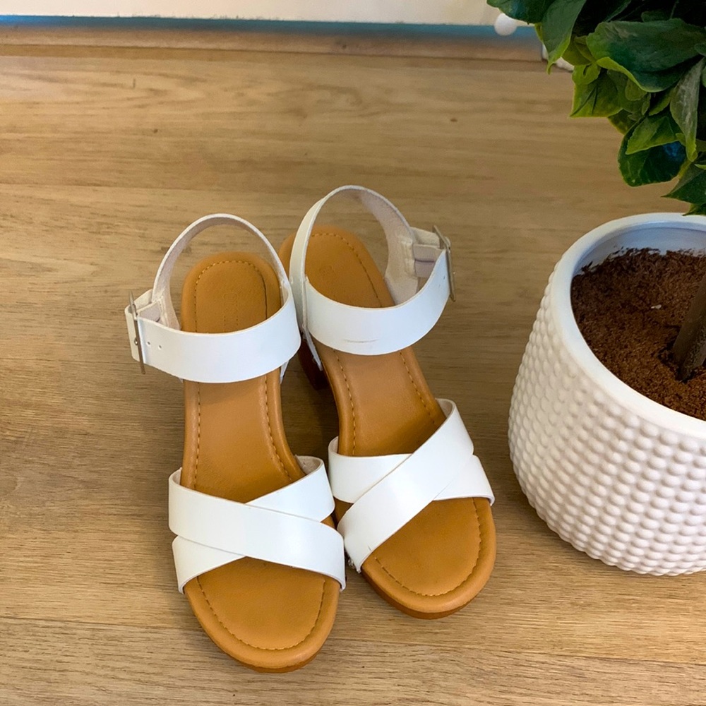 White Cushionaire Heels